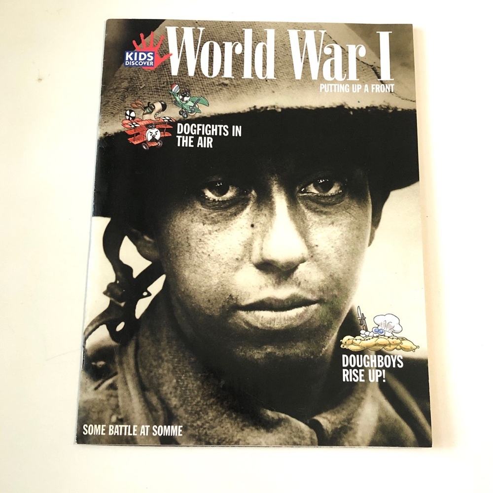 Vintage Y2K Kids Discover Magazine World War I Volume 13 Issue 3 March 2003
